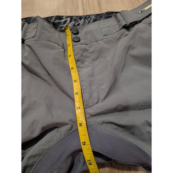 Fox Racing Dakota Women’s Moto Pants 7/8 Gray Lime Green Off-Road MX w/ Pads - Picture 9 of 12